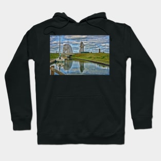 the Kelpies , Helix Park, Grangemouth , Scotland Hoodie